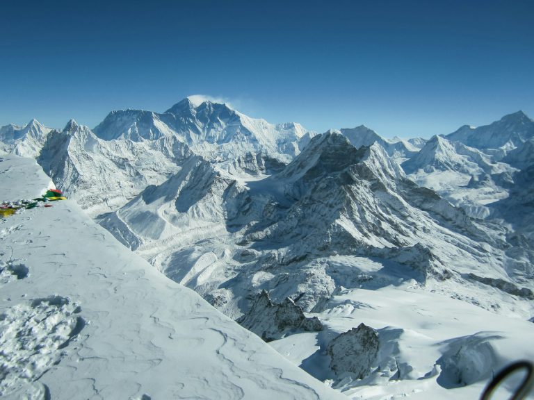 Everest and Tashi Laptsa Pass